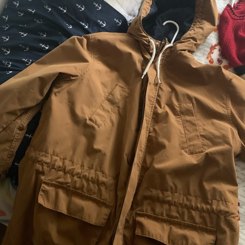 Tan colored jacket